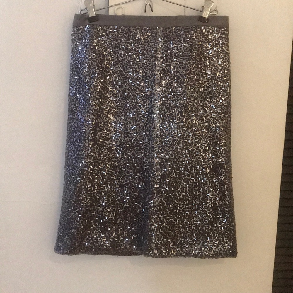 J.Crew Sequin Pencil Skirt